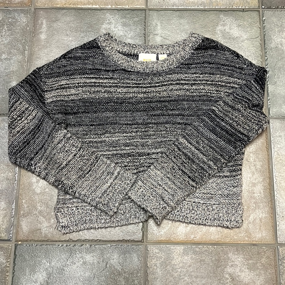 Maeve knit cropped sweater - Picture 1 of 3